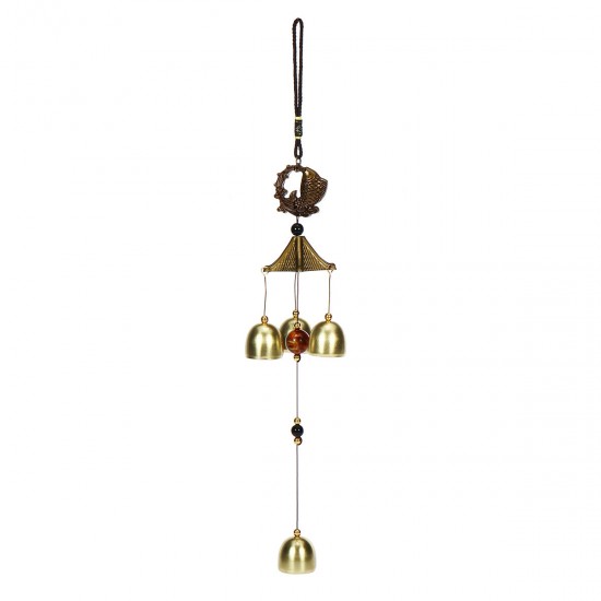 Vintage Wind Chimes Alloy Pendant Hanging Ornament Home Outdoor Garden Decor