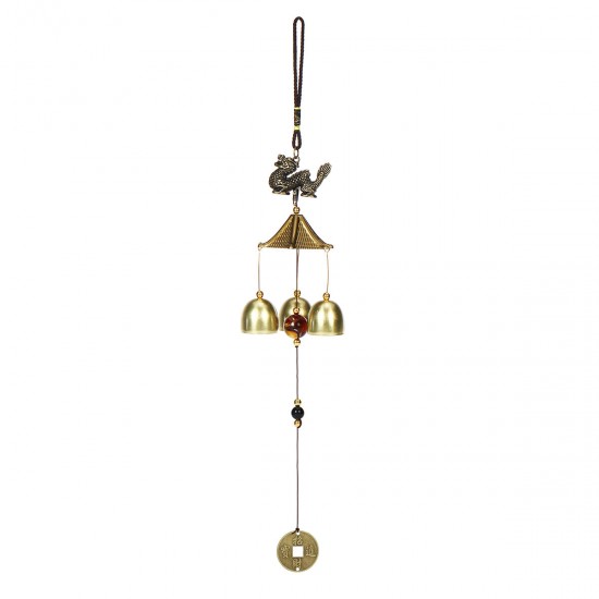 Vintage Wind Chimes Alloy Pendant Hanging Ornament Home Outdoor Garden Decor