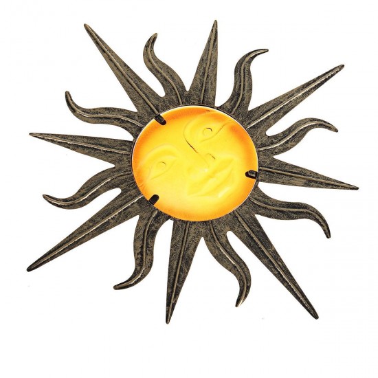 Wall Decoration Metal Sun Home Room Wall Decor