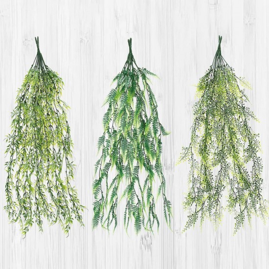 Wall Hanging Decorations Artificial Ivy Plant Outdoor Garden Home Yard Green Decor