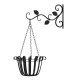 Wall Hanging Flower Stand Outdoor Balcony Hanging Basket Stand Green Radish Hanger Wrought Iron Hook Hanger Wall Hanging Flower Stand Outdoor Balcony Hanging Basket Stand Green Radish Hanger Wrought Iron Hook Hanger
