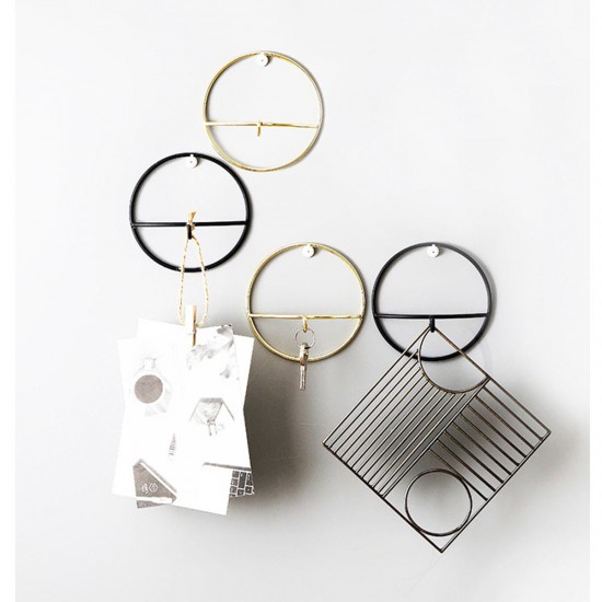 Wall Hooks Wrought Iron Geometric Hanger Hook Wall Hanging Bedroom Clothes Jewelry Home Decoration Wall Hooks Wrought Iron Geometric Hanger Hook Wall Hanging Bedroom Clothes Jewelry Home Decoration