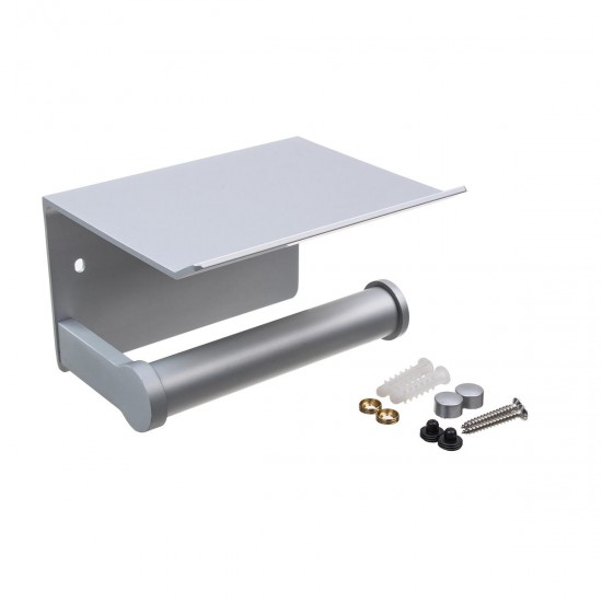 Wall Mounted Bathroom Toilet Roll Paper Shelf Holder Racks Toilet Roll Stand Phone Wall Mounted Bathroom Toilet Roll Paper Shelf Holder Racks Toilet Roll Stand Phone