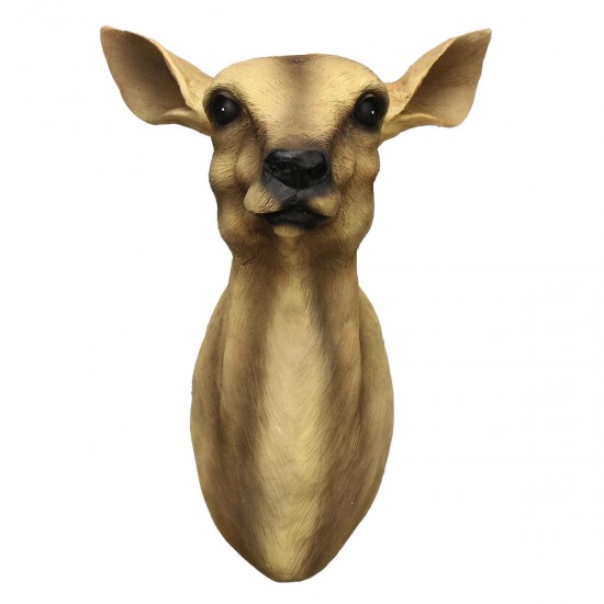 Wall Mounted Resin Stag Deer Antlers Head Animal Art Hanging Sculpture Decorations Wall Mounted Resin Stag Deer Antlers Head Animal Art Hanging Sculpture Decorations