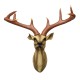 Wall Mounted Resin Stag Deer Antlers Head Animal Art Hanging Sculpture Decorations Wall Mounted Resin Stag Deer Antlers Head Animal Art Hanging Sculpture Decorations