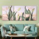 Wall Unframed Triptych Flower Tulip Blossom Canvas Prints Picture Paintings Wall Unframed Triptych Flower Tulip Blossom Canvas Prints Picture Paintings