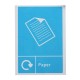 Waste Recycling Sticker Signage - Sign Home Wheelie Bin Window Decal Waterproof Waste Recycling Sticker Signage - Sign Home Wheelie Bin Window Decal Waterproof