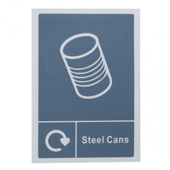 Waste Recycling Sticker Signage - Sign Home Wheelie Bin Window Decal Waterproof Waste Recycling Sticker Signage - Sign Home Wheelie Bin Window Decal Waterproof