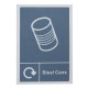 Waste Recycling Sticker Signage - Sign Home Wheelie Bin Window Decal Waterproof Waste Recycling Sticker Signage - Sign Home Wheelie Bin Window Decal Waterproof