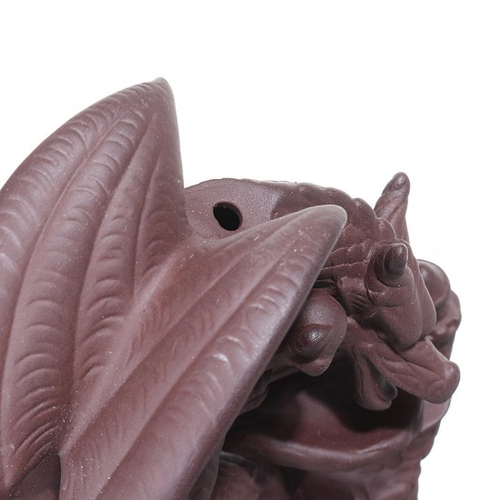 Waterfall Backflow Ceramic Dragon Incense Burner Cone Holder Censer Home Decor Waterfall Backflow Ceramic Dragon Incense Burner Cone Holder Censer Home Decor