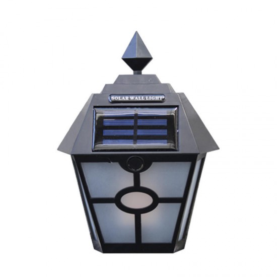 Waterproof 28 LED Solar Power PIR Motion Sensor Wall Light Outdoor Garden Lamp