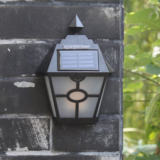 Waterproof 28 LED Solar Power PIR Motion Sensor Wall Light Outdoor Garden Lamp