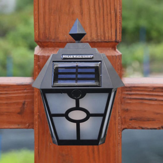 Waterproof 28 LED Solar Power PIR Motion Sensor Wall Light Outdoor Garden Lamp