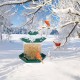 Waterproof Gazebo Hanging Wild Bird Feeder Outdoor Feeding For Garden Decorations Waterproof Gazebo Hanging Wild Bird Feeder Outdoor Feeding For Garden Decorations