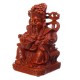 Wealth Gold Plating Statue Wencaishen Feng Shui Ornament Decorations Mascot Bring More Wealth for You