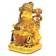 Wealth Gold Plating Statue Wencaishen Feng Shui Ornament Decorations Mascot Bring More Wealth for You Wealth Gold Plating Statue Wencaishen Feng Shui Ornament Decorations Mascot Bring More Wealth for You