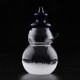 Weather Forecast Barometer Snowman Shape Storm Glass Bottle Desktop Decoration Ornament Gift