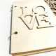 Wedding Guest Book Wooden Tree Personalised Signing Book 20/30/40 Pages Party Decorations