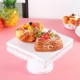 White Square Cupcake Rack Wedding Decorations Cake Christmas Display Lace Stands