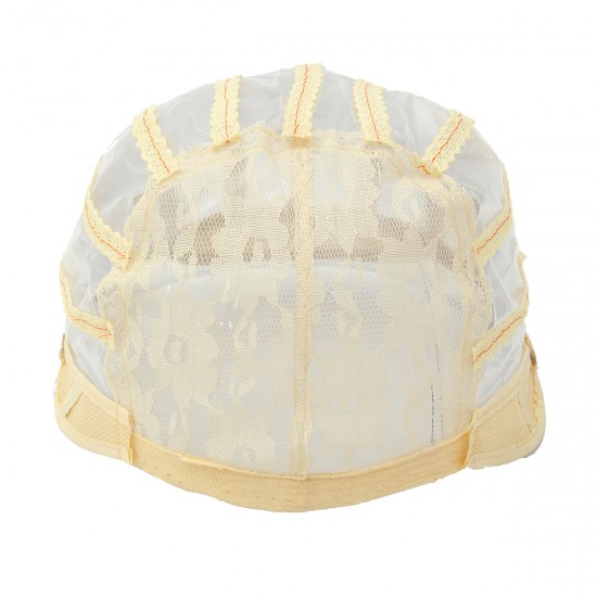 Wig Cap Making Elastic Breathable Lace Mesh Net Weaving Cap Adjustable Head Cap Wig Cap Making Elastic Breathable Lace Mesh Net Weaving Cap Adjustable Head Cap