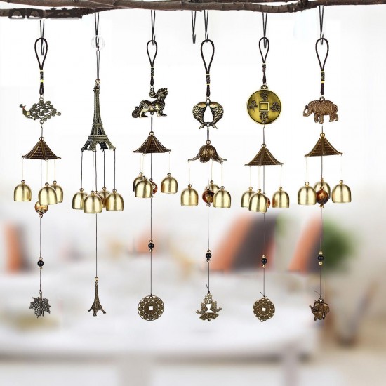 Wind Chimes Bells Lucky Fish Elephant Garden Outdoor Windows Hanging Ornament Decorations Wind Chimes Bells Lucky Fish Elephant Garden Outdoor Windows Hanging Ornament Decorations