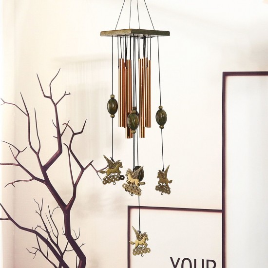 Wind Chimes Bells Tubes Antirust Copper Ornament Outdoor Yard Home Garden Decoration