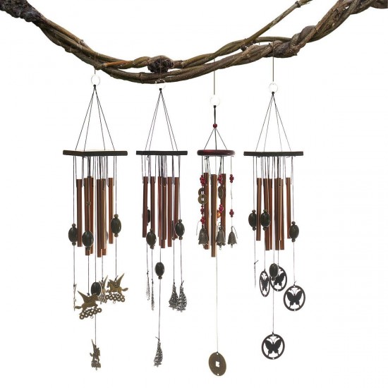 Wind Chimes Bells Tubes Antirust Copper Ornament Outdoor Yard Home Garden Decoration