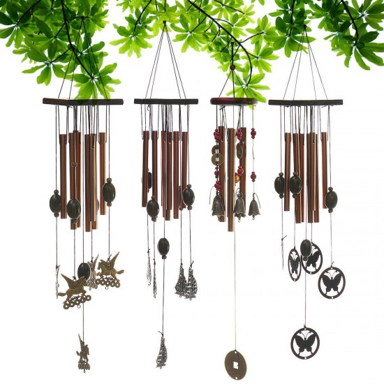 Wind Chimes Bells Tubes Antirust Copper Ornament Outdoor Yard Home Garden Decoration Wind Chimes Bells Tubes Antirust Copper Ornament Outdoor Yard Home Garden Decoration