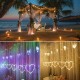 Window Curtain LED String Lights Christmas Led Wedding Valentine Day Party Fairy Decorations Window Curtain LED String Lights Christmas Led Wedding Valentine Day Party Fairy Decorations