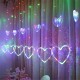 Window Curtain LED String Lights Christmas Led Wedding Valentine Day Party Fairy Decorations Window Curtain LED String Lights Christmas Led Wedding Valentine Day Party Fairy Decorations