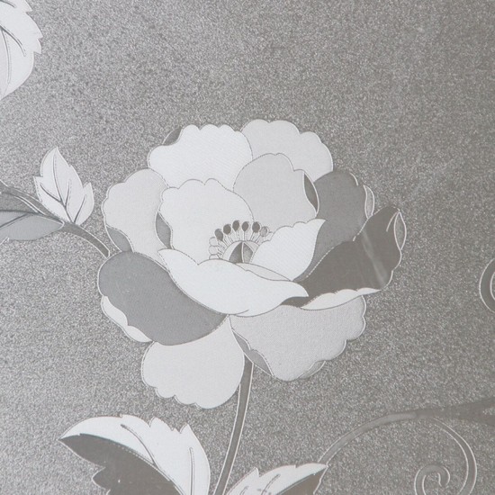 Window Film Sticker Glue-free Static Cling Glass DIY Home Decor Peony Flower Window Film Sticker Glue-free Static Cling Glass DIY Home Decor Peony Flower
