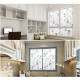 Window Film Sticker Glue-free Static Cling Glass DIY Home Decor Peony Flower Window Film Sticker Glue-free Static Cling Glass DIY Home Decor Peony Flower
