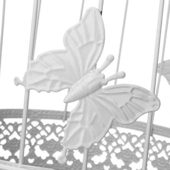Wishing Well Bird Cage Wedding White Birdcage Cards Round Box Decorations Ornaments Wishing Well Bird Cage Wedding White Birdcage Cards Round Box Decorations Ornaments