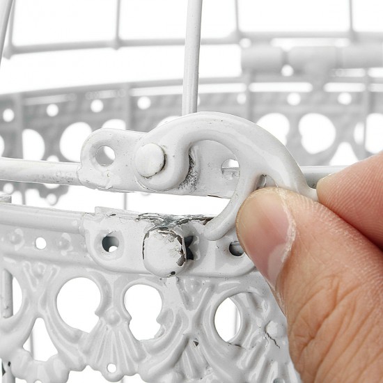 Wishing Well Bird Cage Wedding White Birdcage Cards Round Box Decorations Ornaments Wishing Well Bird Cage Wedding White Birdcage Cards Round Box Decorations Ornaments