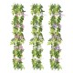 Wisteria Garland Artificial Flowers Bunch Wedding Home Hanging Ivy Decorations 2m Wisteria Garland Artificial Flowers Bunch Wedding Home Hanging Ivy Decorations 2m
