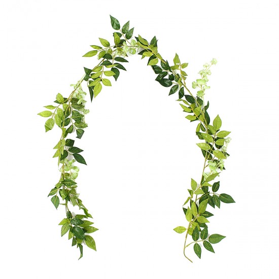 Wisteria Garland Artificial Flowers Bunch Wedding Home Hanging Ivy Decorations 2m Wisteria Garland Artificial Flowers Bunch Wedding Home Hanging Ivy Decorations 2m