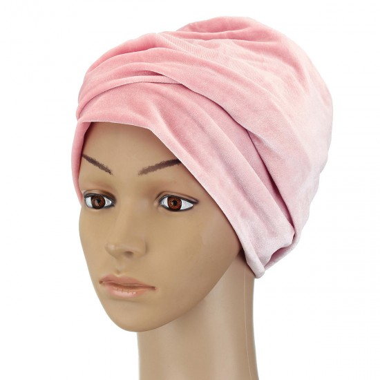 Women India Hat Mus-lim Ruffle Chemo Hat Beanie Scarf Turban Head Wrap Cap Comfortable Soft Material Women India Hat Mus-lim Ruffle Chemo Hat Beanie Scarf Turban Head Wrap Cap Comfortable Soft Material