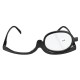 Women Makeup Magnifying Reading Glasses Flip Lens Make Up Eye Glasses +1.00 ~ +4.00 Women Makeup Magnifying Reading Glasses Flip Lens Make Up Eye Glasses +1.00 ~ +4.00