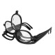 Women Makeup Magnifying Reading Glasses Flip Lens Make Up Eye Glasses +1.00 ~ +4.00 Women Makeup Magnifying Reading Glasses Flip Lens Make Up Eye Glasses +1.00 ~ +4.00