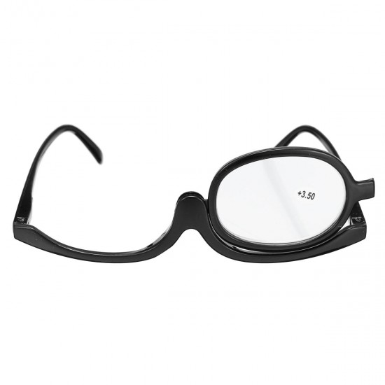 Women Makeup Magnifying Reading Glasses Flip Lens Make Up Eye Glasses +1.00 ~ +4.00 Women Makeup Magnifying Reading Glasses Flip Lens Make Up Eye Glasses +1.00 ~ +4.00