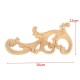 Wood Carved Corner European Style Floral Applique Carving Frame Cabinet Wood Carved Corner European Style Floral Applique Carving Frame Cabinet