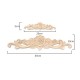 Wood Carved Corner Onlay Applique for Furniture Wall Home Decor Craft Wood Carved Corner Onlay Applique for Furniture Wall Home Decor Craft