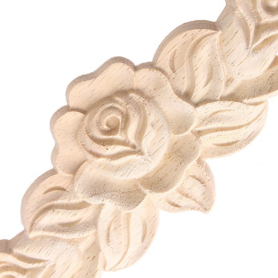 Wood Carved Corner Onlay Applique for Furniture Wall Home Decor Craft Wood Carved Corner Onlay Applique for Furniture Wall Home Decor Craft