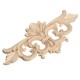 Wood Carving Applique Unpainted Flower Applique Wood Carving Decal for Furniture Cabinet 22x10cm Wood Carving Applique Unpainted Flower Applique Wood Carving Decal for Furniture Cabinet 22x10cm