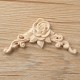 Wood Carving Applique Unpainted Flower Applique Wood Carving Decal for Furniture Cabinet 8x8cm Wood Carving Applique Unpainted Flower Applique Wood Carving Decal for Furniture Cabinet 8x8cm