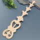 Wood Carving Applique Unpainted Flower Onlay Decal Furniture Cabinet Door Decor 36x7cm Wood Carving Applique Unpainted Flower Onlay Decal Furniture Cabinet Door Decor 36x7cm