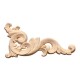 Wood Carving Decal Corner Frame Wall Door Decoration for Home Furniture