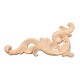 Wood Carving Decal Corner Frame Wall Door Decoration for Home Furniture