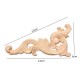 Wood Carving Decal Corner Frame Wall Door Decoration for Home Furniture Wood Carving Decal Corner Frame Wall Door Decoration for Home Furniture