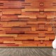 Wood Grain Self-adhesive Wall Paper Waterproof Bedroom Cabinets Dormitory Restaurant Cafe Wall Stickers